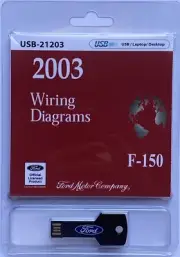2003 Ford F-150 Truck Wiring Diagrams (USB)