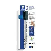 Staedtler Lumocolor Whiteboard Marker Bullet Assorted 2 Pack