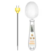 Digital Spoon Scale & Thermometer for Kitchen Food Weight Measuring 500g/0.1g