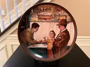 1989 Knowles Norman Rockwell “A Time To Keep” Collector Plate NIB
