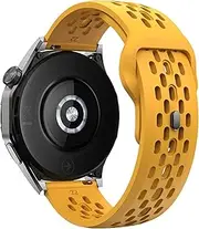 [VEVEL] 18 20 22mm hole Silicone Band for Samsung Galaxy Watch 7 FE 6 5 for Huawei GT5 4 3 pro bracelet for Redmi watch 5 lite 5 active Watchbands