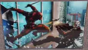 Deadpool vs Suicide Squad Deadshot Glossy Art Print 11 x 17 Hard Plastic Sleeve