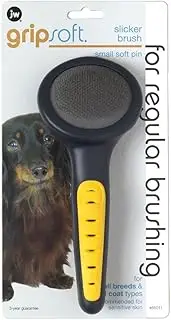 Gripsoft Grooming Slicker Brush, Multicolour'