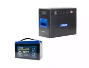 Kings BatBlock40 Battery Box with DCDC Charger+ 12V 115Ah Deep Cycle Battery AGM