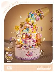 LOZ Sweetheart Fluid Music Box (909pcs) Mini Building Bricks LOZ1953
