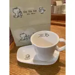 條碼貓和小竹輪咖啡杯盤組