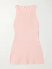 [James Perse] James Perse - Ribbed Stretch-supima Cotton Tank - Pink - 1 1 Pink