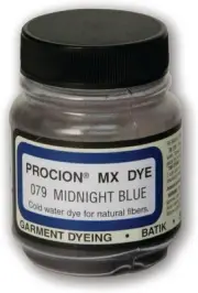 Jacquard PMX-1079 Procion Mx 2/3Oz Midnight Blue Fabric Dye