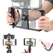 Smartphone Stabilizer Grip, Cellphone Video Rig Tripod Mount Holder, with Wir...