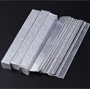Mairuker Lead Sheet 21-24PCS, Soft Fishing Lead Sheet Strips Thickness 0.039in/1mm, Balance Fishing Accessories 4.68inch Length for Fishing, Plant Anchors