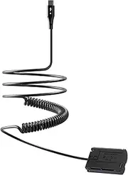 [F1TP] EH-5 EP-5B Power Supply USB C Coupler EN-EL15 Dummy Battery Coiled Cord for Nikon Z5 Z6 Z6 II Z7 Z7 II Z8 D500 D610 D750 D780 D800 D800e D810 D810a D850 D7000 D7100 D7200 D7500 Cameras