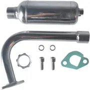 Exhaust with Muffler for Predator 212Cc 196Cc 6.5HP Go Kart Mini Bike for Colema