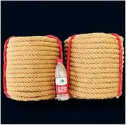 Twine Thick Rope Hemp Rope Thick Natural 14/16/18/20MM Twisted Manila Rope Garden Decorate Hemp Rope for Crafts Tug of War Rope Luggage Twine(16MM 10M)