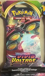 Pokemon Trading Card Game Pack Sword Shield Vivid Voltage Blister