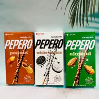 在飛比找蝦皮購物優惠-韓國 LOTTE 樂天 PEPERO 花生巧克力棒/餅乾白巧