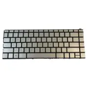 Backlit Gold Keyboard for HP Envy 13-AD Laptops