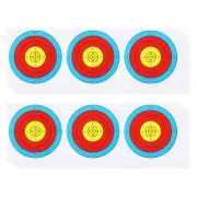 Archery Target Paper 10 Inch, 30 Pack 3 Spot Bow Arrow Target Face