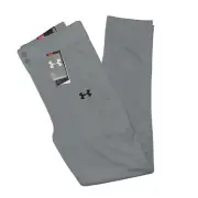 Under Armour 1281190-075 Youth Lead Off Light Gray Baseball Pants Youth Size XL