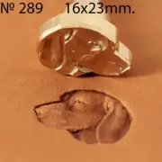 Leather Crafting Stamp Tool Crafts Brass Beagle Dog Carving Stamps DIY #289