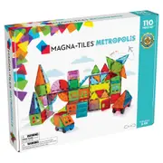 110pc Magna-Tiles Metropolis Set Kids/Children Magnetic Building Toy 3y+