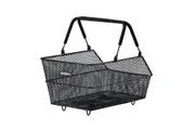 Basil Cento Rear Basket MIK Black