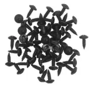 50 Pack of 1/2 Inch Wood Screws Black Oxide Phillips Head PA DJ Speaker Repair