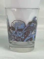 Colonel Coconut Mai Tai Glass Pirates Plunder Tiki Bar Cocktail Glass Blue New