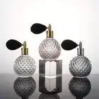 100ML Portable VintageGlass Perfume Bottle With Atomizer Mini Refillable Bottles