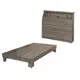 [特價]【顛覆設計】二件組 樹願插座床頭箱+加高床底(單大3.5尺)雪松色