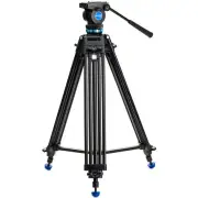 Benro KH25PC Aluminium, Dual-Tube, 3 Section, Video Tripod, Twist-Lever Lock, K5