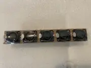 Neutrik NC3FD-L-B-1 3-Pin Female XLR Panel/Chassis Mount Connector, New, 5-Pack