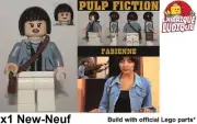 LEGO Figurine Custom Pulp Fiction Fabienne Sack by The Brick Playful New