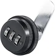 AIMALL 3 Digital Code Combination Cam Lock Furniture Post Mail Box Cabinet Locker Safe