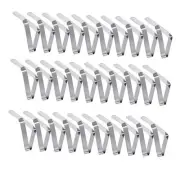 Picnic Tablecloth Clips (2.7 Inch Large Size 30 Pack), Table Cloth Triangle