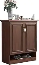 Freestanding 80cm Entrance Shoe Cabinet Storage, 36cm Thin Shoe Cabinet, 4-Layer Independent Storage Rack - Brown Shoe Cupboard