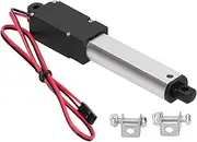Brilluxa Mini Electric Linear Actuator, Waterproof Micro Motion Actuator, DC12V, 50mm Stroke, 90N Thrust, 9.5mm/s Speed for DIY Robotics, Small Motion Applications