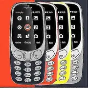 New 3310 Phone - Non-intelligent Bar Phone For Seniors With Dual Sim, Loud Characters 2.4-inch good black