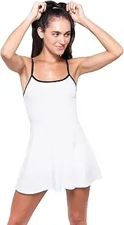 [The TAG Store] Luna Tennis Dress for Women with Built-in Bra & Shorts, Pickleball Dress, Tennis Dresses for Women, 2 in 1 Activity Dress