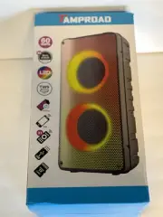 Tamproad Bluetooth Speakers, 60W(80W Peak) Portable Loud Wireless Stereo Speaker
