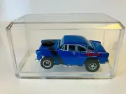 AUTO-WORLD ~ " RENEGADE " '55 CHEVY & Display NEW ~ use on AFX AURORA TYCO