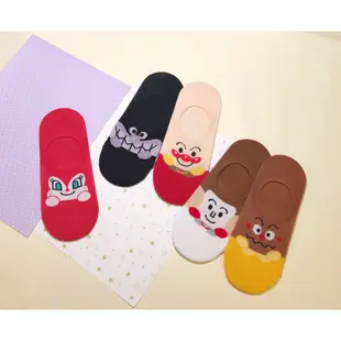 韓國直送 麵包超人 隱形襪 卡通襪 細菌人 吐司超人 咖哩超人 襪子 腳後跟有止滑膠條