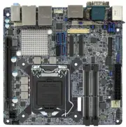 Intel H110 2X DisplayPort PCIe x16 4x SATA mSATA 2x GbLAN Mini ITX Motherboard