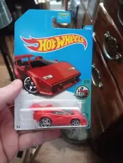 2015 Hot Wheels 152/365 Red Lamborghini Countach TOONED 6/10 | NEW Sealed