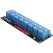 1 Piece 8-Way Relay Module Eight-Way Relay Control Board Low Level Trigger F6I9