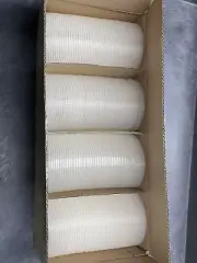 200 Round Clamshell Single CD DVD Cases Clear About 1/8th Inch Thick