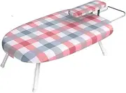 Pro Ironing Board Tabletop Ironing Board with Folding Legs, Extra Wide Countertop Ironing Board with Detachable Small Hot Sleeves Adjustable Ironing Board