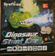 RC 4WD Monster Truck Off-Road Stunt Car Kids Toy Dinosaur Car Christmas Gift NEW
