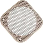 Square Speaker Protective Cover for Car Audio Systems Durable Mesh Grill with Mounting Screws Elegant Design for Home and Automotive Use Plastic Frame Protection for Speakers and