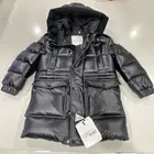 Moncler Kids Giubbotto Down Jacket Kids Size 6A Retail $1,055 New Authentic