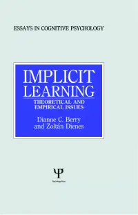 在飛比找博客來優惠-Implicit Learning: Theoretical